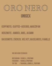 Lade das Bild in den Galerie-Viewer, ORO NERO - UNISEX (EXTRACT DE PARFUME)