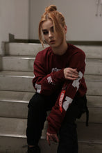 Load image into Gallery viewer, PROVOCATEUR - Sweatshirt Bordeaux Red Unisex