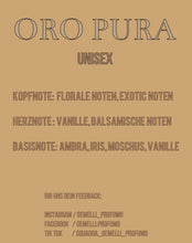 Lade das Bild in den Galerie-Viewer, ORO PURA - UNISEX (EXTRACT DE PARFUME)
