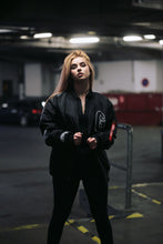 Load image into Gallery viewer, PROVOCATEUR -  Black Bomber Jacket Unisex
